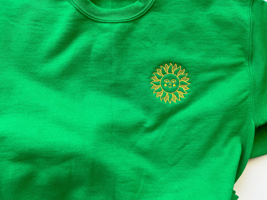 PREORDER: Koz McRae x Dova Shirts Embroidered Sun Sweatshirt
